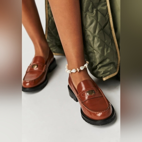 Free People Liv Loafer in Bronzer - Size 11 - New in Box - Picture 3 of 10